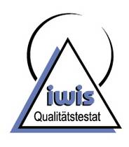 Qualitätssiegel der ‘iwis’ – dreieckiges Logo